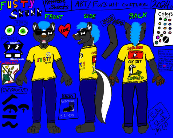 Fusty&#39;s 2023 Fursona