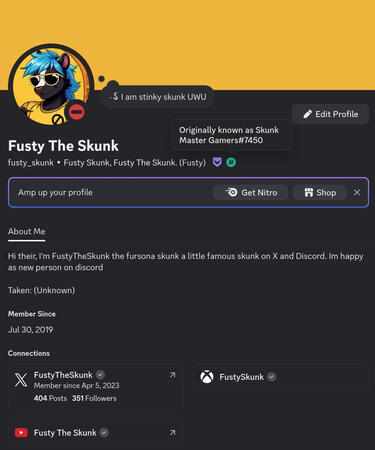Original Discord Account